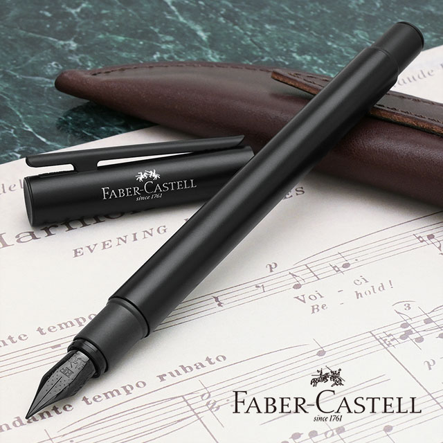 FABER-CASTELL（ファーバーカステル）万年筆 ネオスリム ブラック