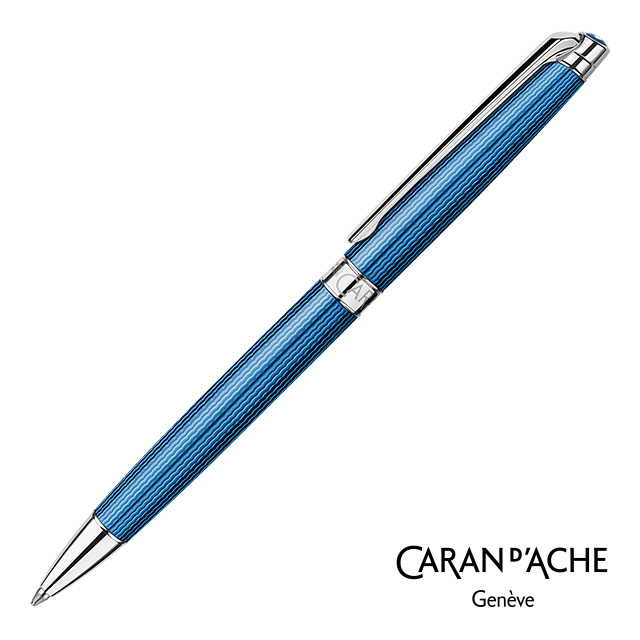 CARAN D'ACHE（カランダッシュ）ボールペン レマン スリム コレクション グランブルー 4781-168