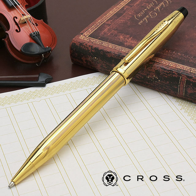 CROSS（クロス） ボールペン センチュリーII 23金ゴールドプレート NAT0082WG-161