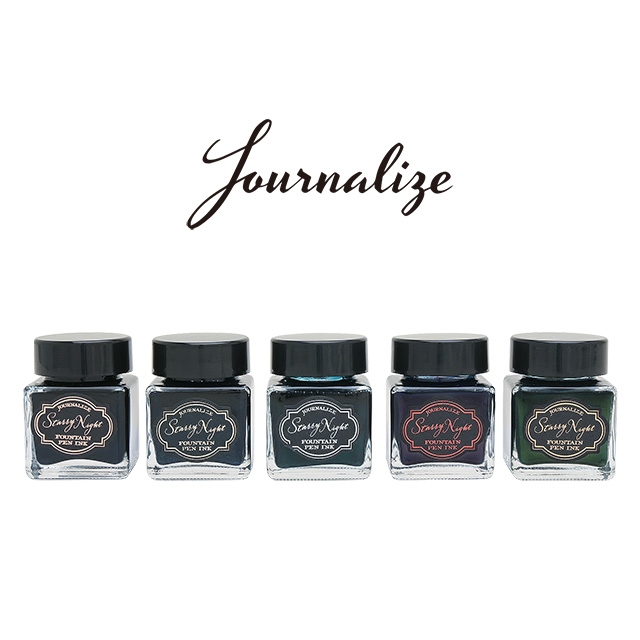 Journalize（ジャーナライズ） ボトルインク スターリーナイト ラメ入り 30ml