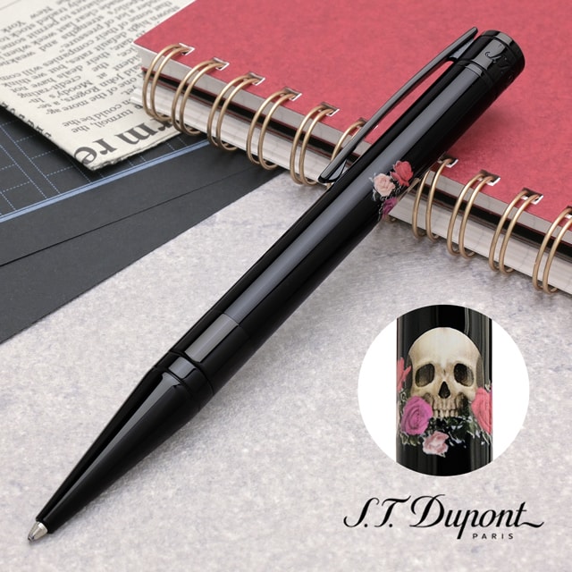 S.T Dupont（エス・テー・デュポン）ボールペン D-イニシャル メメントモリ MEMENTO MORI 265008