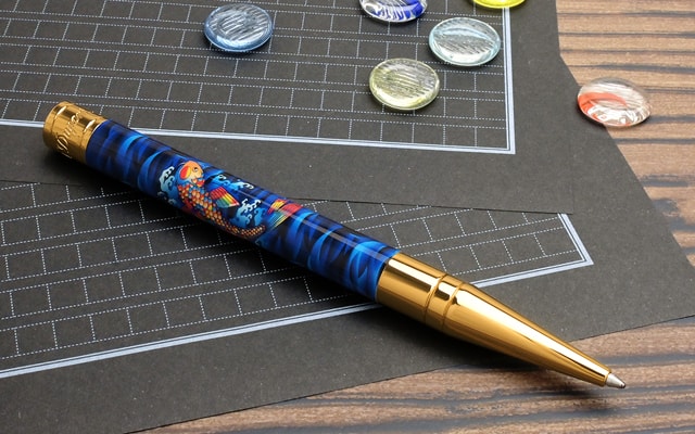 S.T Dupont（エス・テー・デュポン）ボールペン D-イニシャル コイフィッシュ KOIFISH 265005