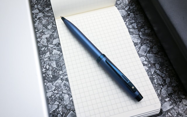 SHEAFFER（シェーファー）ボールペン Sheaffer100シリーズ サテンブルー E2937151