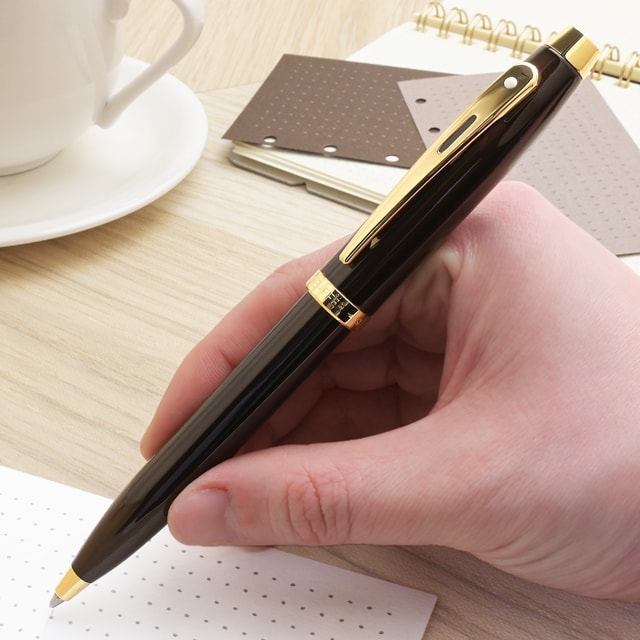 SHEAFFER（シェーファー）ボールペン Sheaffer100シリーズ コーヒーブラウンGT E2937051