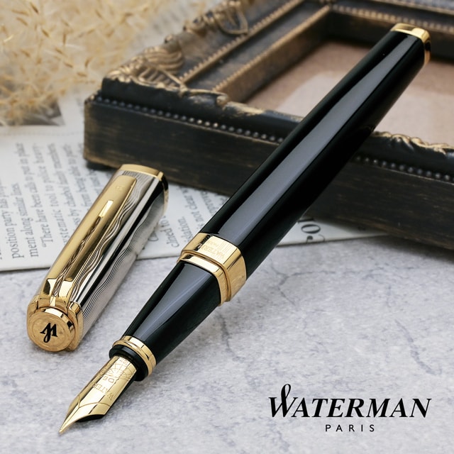 WATERMAN（ウォーターマン）万年筆 エクセプション・スリム デラックス リフレクション オブ パリGT