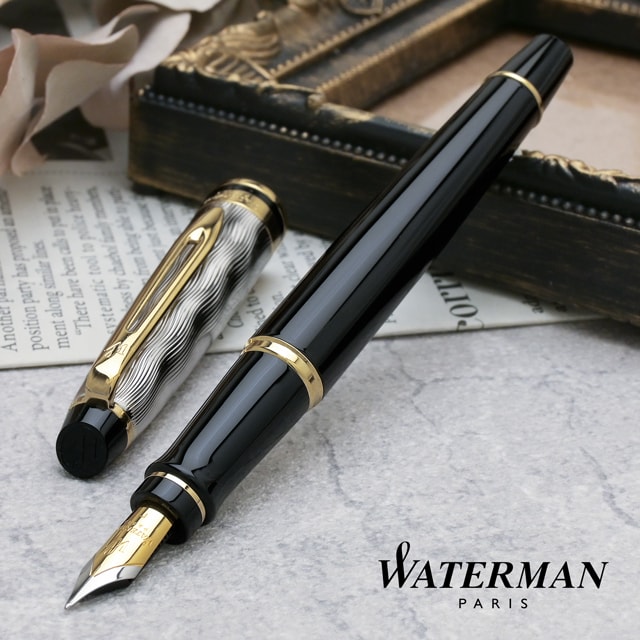 WATERMAN（ウォーターマン）万年筆 エキスパート デラックス リフレクション オブ パリGT 2200866