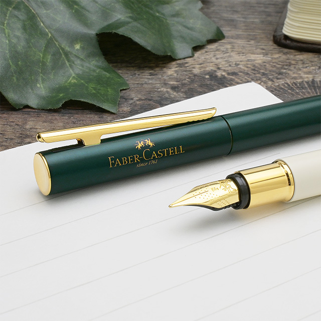 FABER-CASTELL（ファーバーカステル）限定品 万年筆 ネオスリム レインフォレスト/マシュマロ