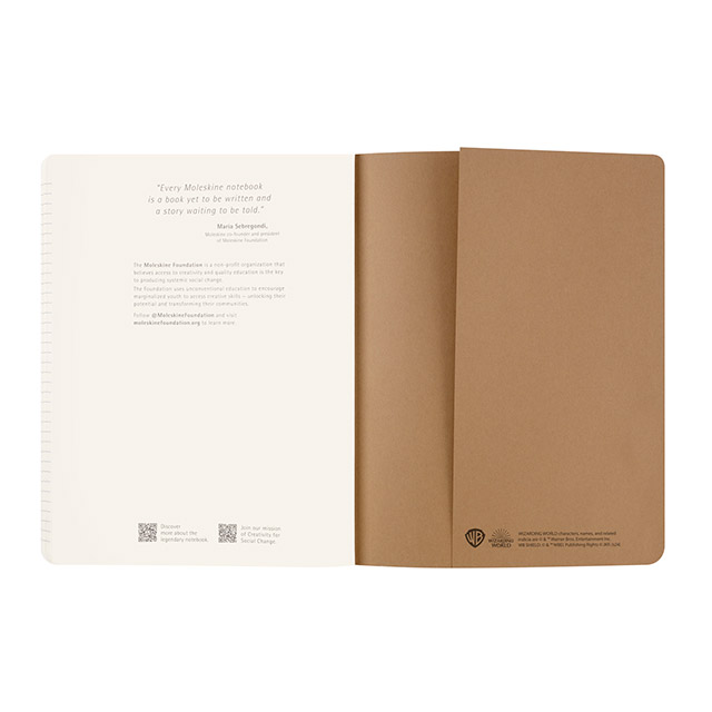 MOLESKINE（モレスキン）限定品 ノート カイエ ジャーナル ハリーポッターコレクション ウィンガーディアム・レヴィオーサ Xラージサイズ 横罫 LEHP23QP321