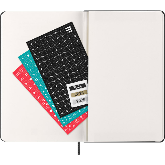 MOLESKINE モレスキン手帳 2026年1月はじまり ホリゾンタル