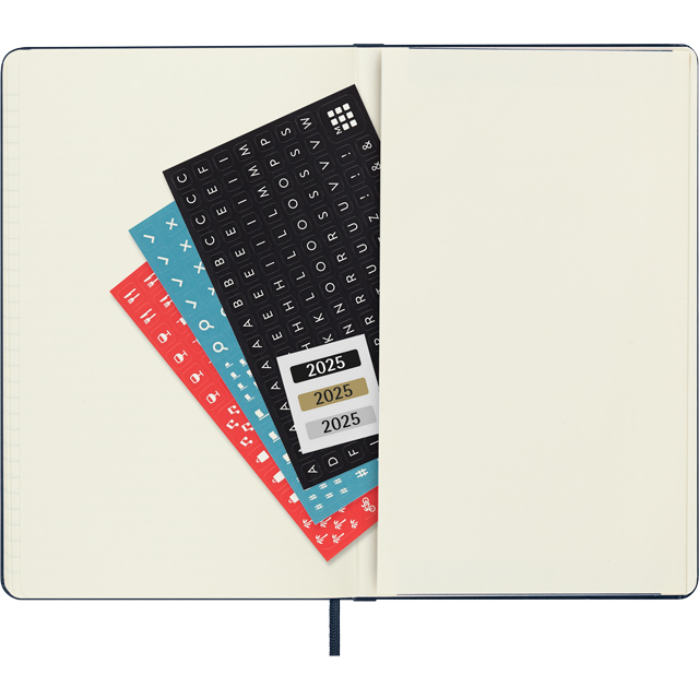 MOLESKINE（モレスキン）2025年1月はじまり バーチカルウィークリーダイアリー  ハードカバー ポケットサイズ DHB12WV2Y25