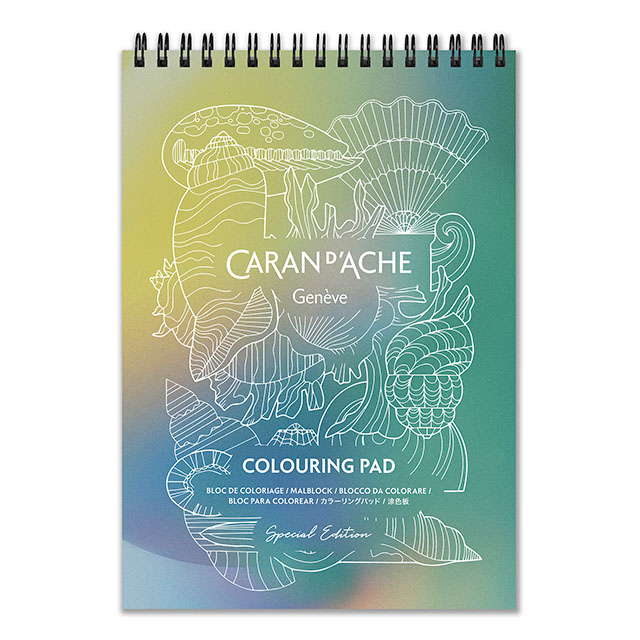 CARAN D'ACHE（カランダッシュ）限定エディション5 カラーリングパッド クレーム・ユア・スタイル 0454-506