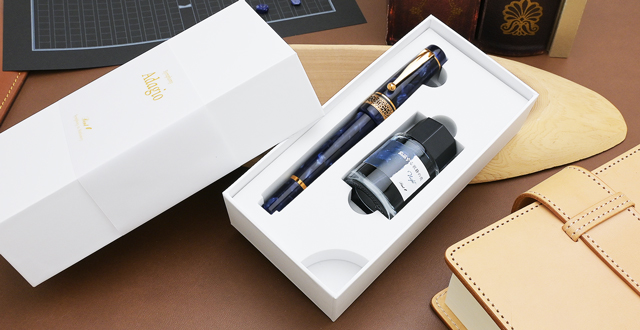 Pent〈ペント〉数量限定 万年筆 ボトルインク セット シンフォニー アダージオ 沈思する寂静の夜 ～Night～