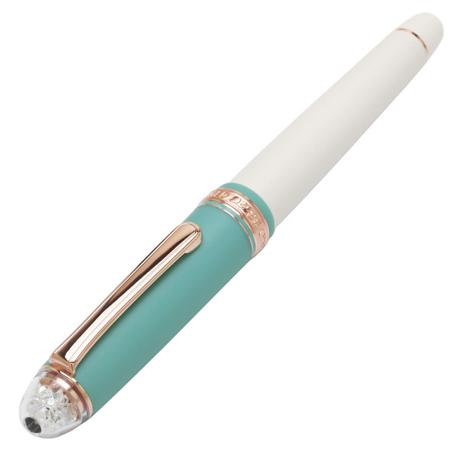 PLATINUM（プラチナ万年筆）限定品 万年筆 ＃3776 センチュリー シェイプ・オブ・ハート ブルーバード PNB-43000A#56