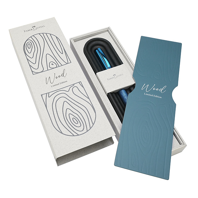 アンビション20周年限定ケース　FABER-CASTELL（ファーバーカステル） 限定品 ボールペン アンビション ブルーウッド