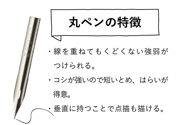 ペン先 ゼブラ ZEBRA 丸ペン-A 100本入りPM-1B-A-K 4901681106004