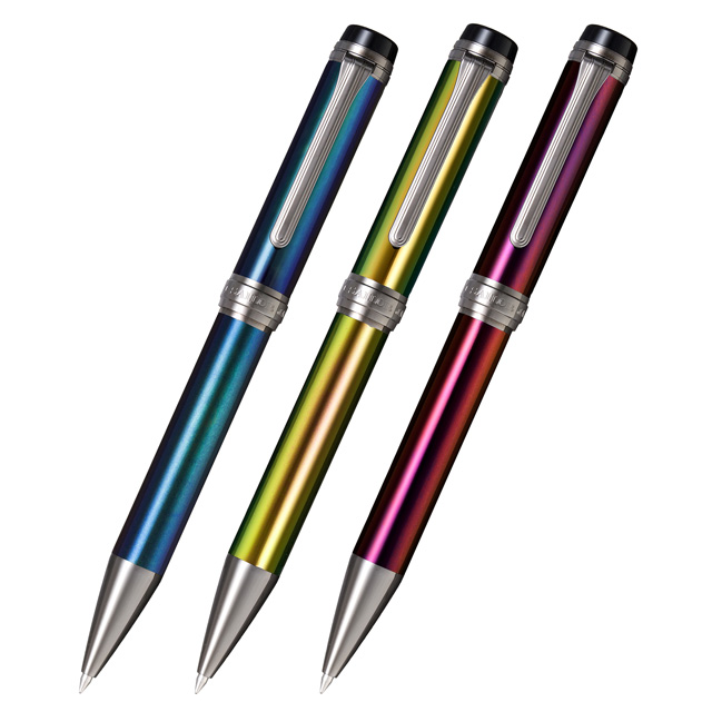 ボールペン セーラー万年筆 SAILOR CYLINT カラードステンレス 15-3507