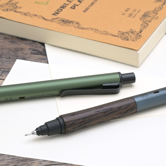 三菱鉛筆 ペンシル クルトガ ウッド 0.5mm 木軸クルトガ | ペン