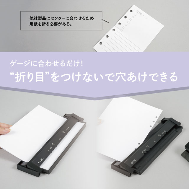 カール事務器 手帳パンチ リフィルメーカー GP-6 | ペンハウス