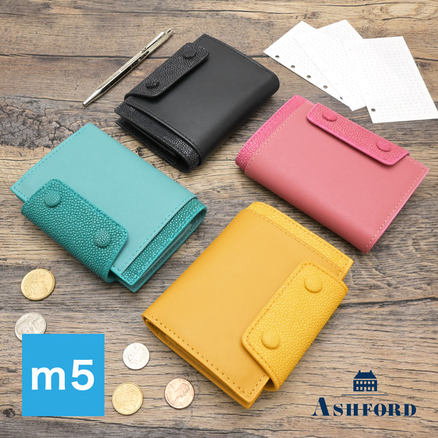 ASHFORD アシュフォード システム手帳 ノア MICRO5 11mm ガルーシャ