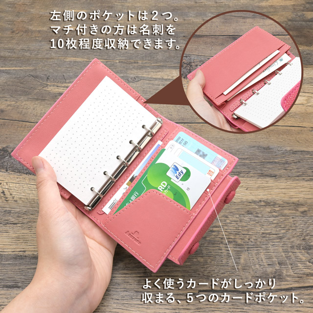 ASHFORD アシュフォード システム手帳 ノア MICRO5 11mm ガルーシャ