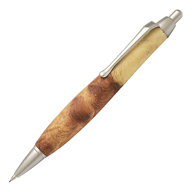 Pent〈ペント〉 by 竹内靖貴 ペンシル 木の雫 花梨紅白 0.5mm | ペンハウス