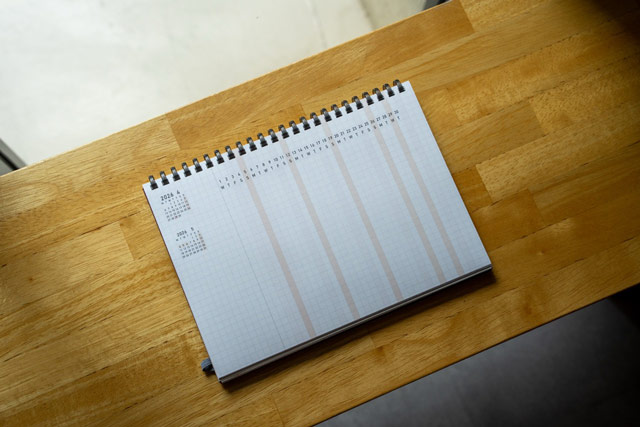ルーズリーフ A5 24穴 GRID LIFE PLANNER グリッドライフプランナー