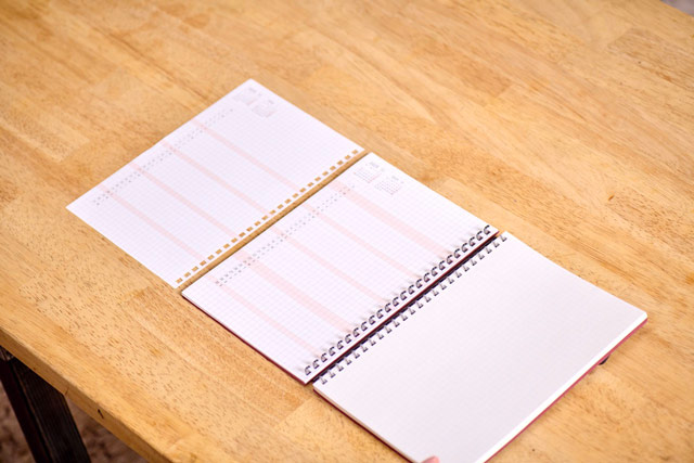ルーズリーフ A5 24穴 GRID LIFE PLANNER グリッドライフプランナー
