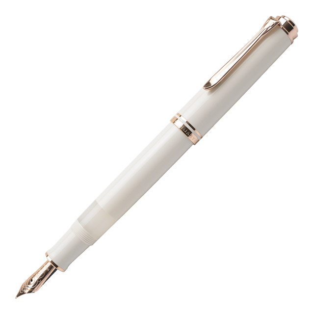 ペリカン 万年筆 スーべレーン M600 ターコイズホワイト（F） 中古)Pelikan ペリカン 万年筆 スーベレーン M600 ターコイズ