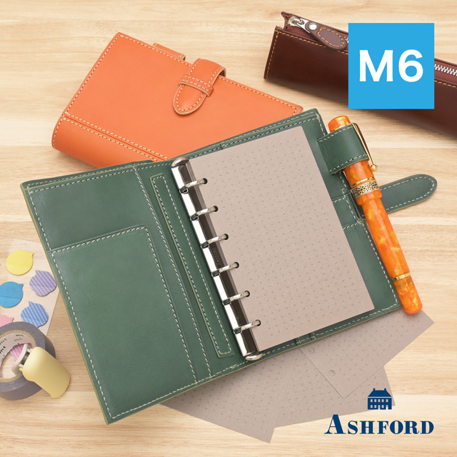 ASHFORD アシュフォード システム手帳 ラグフレックス MINI6