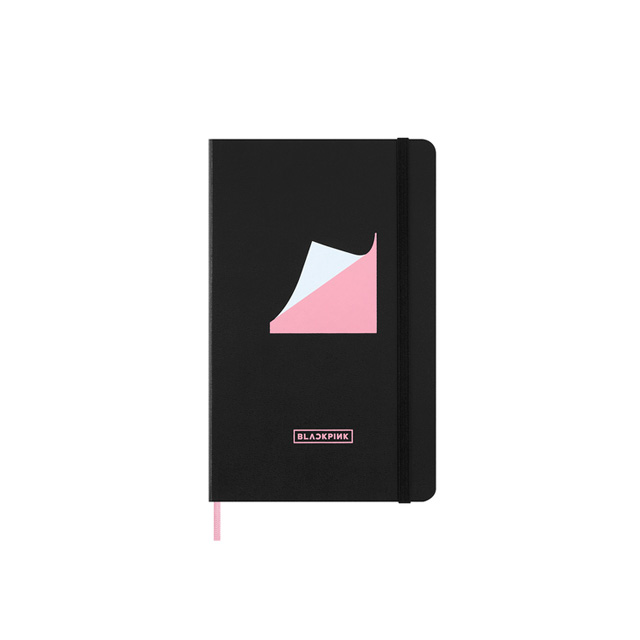 ノート モレスキン ラージサイズ 限定版 BLACKPINK 横罫 ラージサイズ