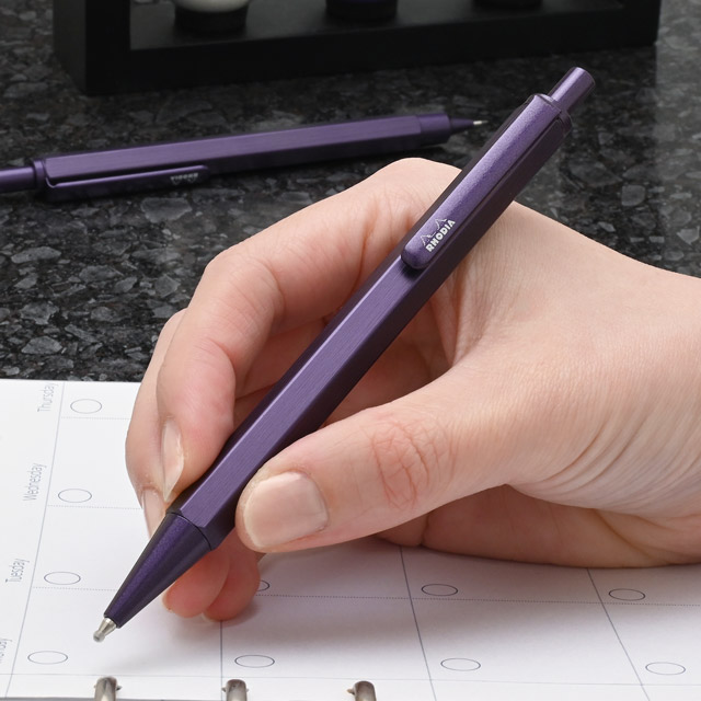 ロディア 限定品 ボールペン スクリプト コレクション オーベルジーヌ