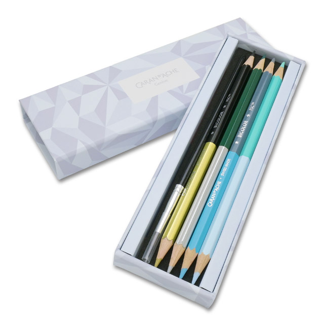 CARAN D'ACHE（カランダッシュ） 限定品 色鉛筆 アルパインフロスト
