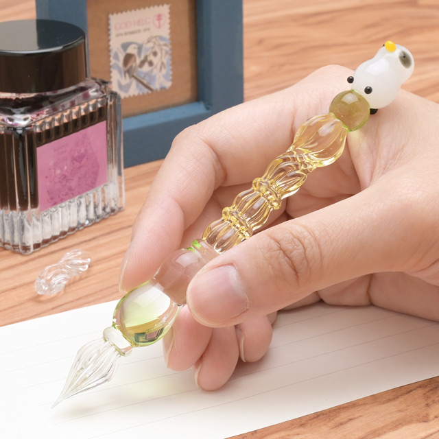 即日出荷OK】paraglass パラグラス ガラスペン animal glass pen