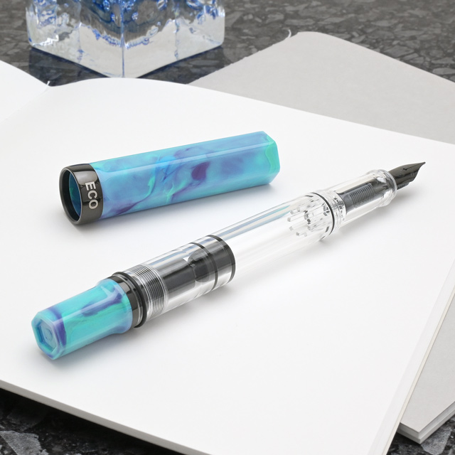 ツイスビー 万年筆 エコ ECO コスモブルー with/O | ペンハウス