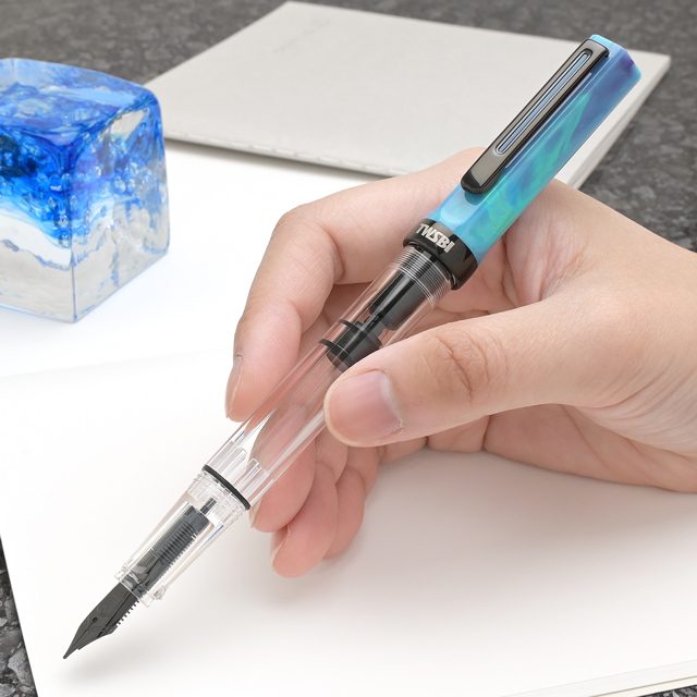 ツイスビー 万年筆 エコ ECO コスモブルー with/O | ペンハウス