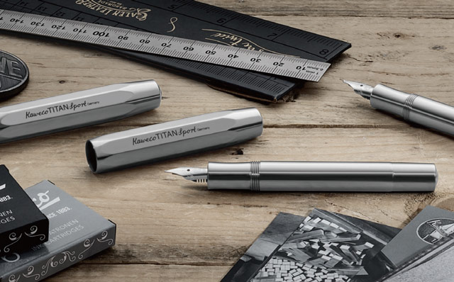 Kaweco カヴェコ 万年筆 チタンスポーツ | ペンハウス