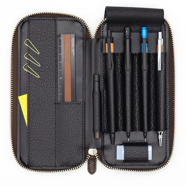 G1064 ラダイトLudditeラウンドジップペン―ケース エッセンシャル LUDDITE/ラダイト】ラウンドジップペンケースエッセンシャル MAYA