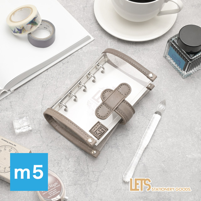 LETS STATIONERY GOODS LETSクリアシステム手帳 mini6 mostro