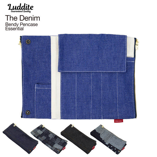 Luddite ラダイト デニム ベンディペンケース エッセンシャル | ペンハウス