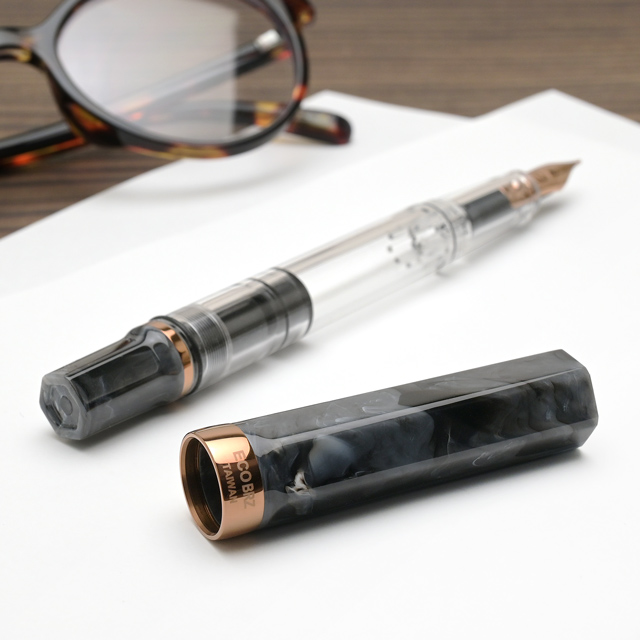 万年筆 TWSBI ツイスビー エコ ECO ブラックマーブル with/B | ペンハウス