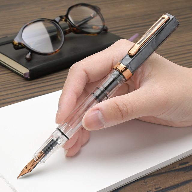 万年筆 TWSBI ツイスビー エコ ECO ブラックマーブル with/B | ペンハウス
