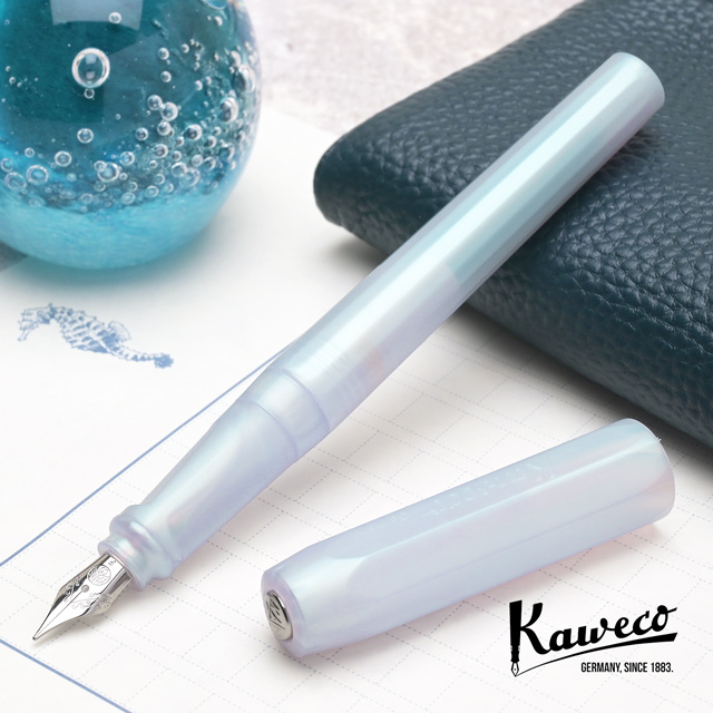 カヴェコ　万年筆　イリディセントパール　F Kaweco カヴェコ 万年筆 パケオ イリディセント パール | ペンハウス