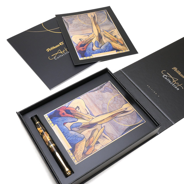 Pelikan ペリカン 特別生産品 万年筆 スーベレーン M600 アート