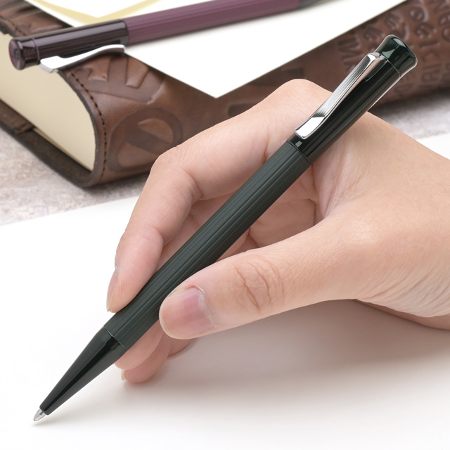 や*る様 【極美品】定価27500円ファーバーカステル　タミシオ　ボールペン FABER-CASTELL ファーバーカステル ボールペン タミシオ ダーク