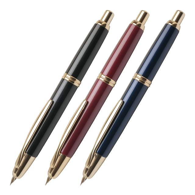 PILOT パイロット 万年筆 キャップレス 金ペン先 | ペンハウス