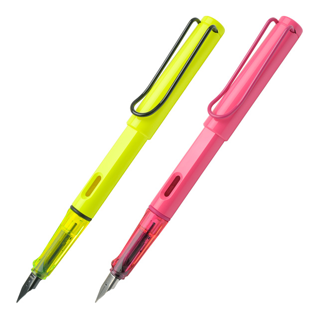 LAMY ラミー 2026年限定 万年筆 サファリ ネオンピンク ネオンイエロー