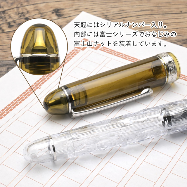PLATINUM プラチナ万年筆 限定品 万年筆 ＃3776 センチュリー 富士雲景