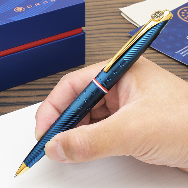 クロス 限定品 ボールペン ATX アメリカーナ ブルーPVD | ペンハウス