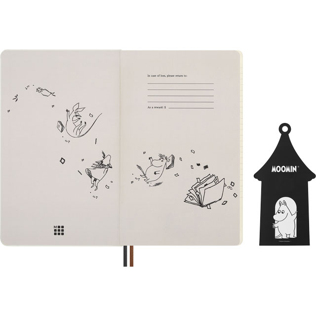 MOLESKINE モレスキン 限定品 ムーミン ノート＆カヴェコ ローラー