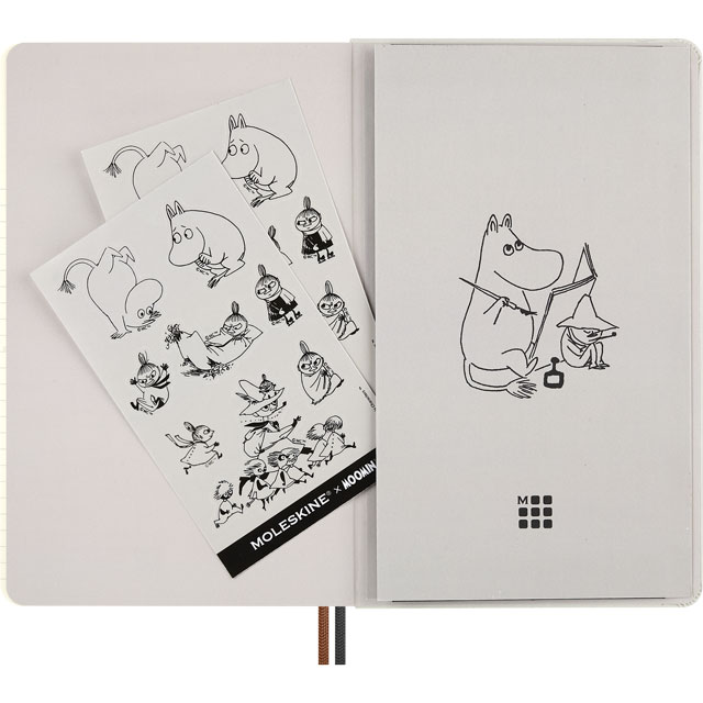 MOLESKINE モレスキン 限定品 ムーミン ノート＆カヴェコ ローラー